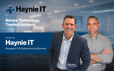 Haynie IT team introduces managed IT and cybersecurity services with Paul Kushlan and Jesse Ramos.